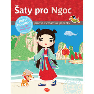 Šaty pro Ngoc - Kniha samolepek