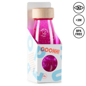 Senzorická plovoucí lahev - Růžová, 250 ml - Sleva poškozený obal